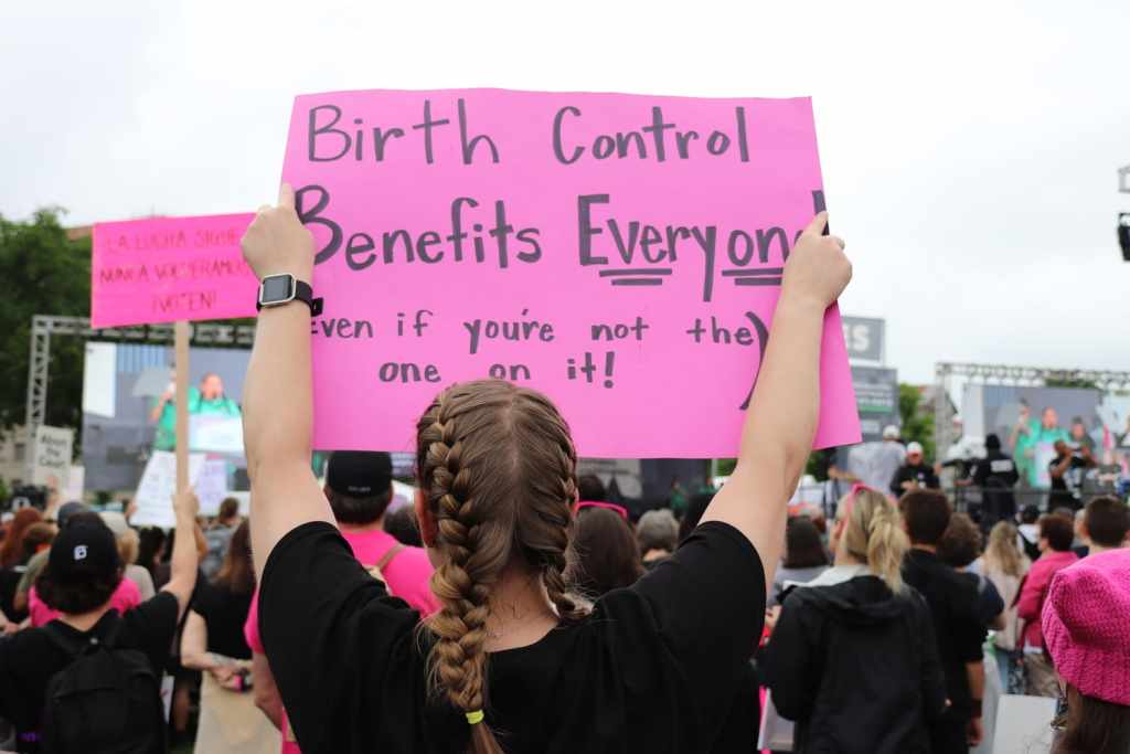 2022年ワシントンDCで行われた中絶権利を支持するデモ