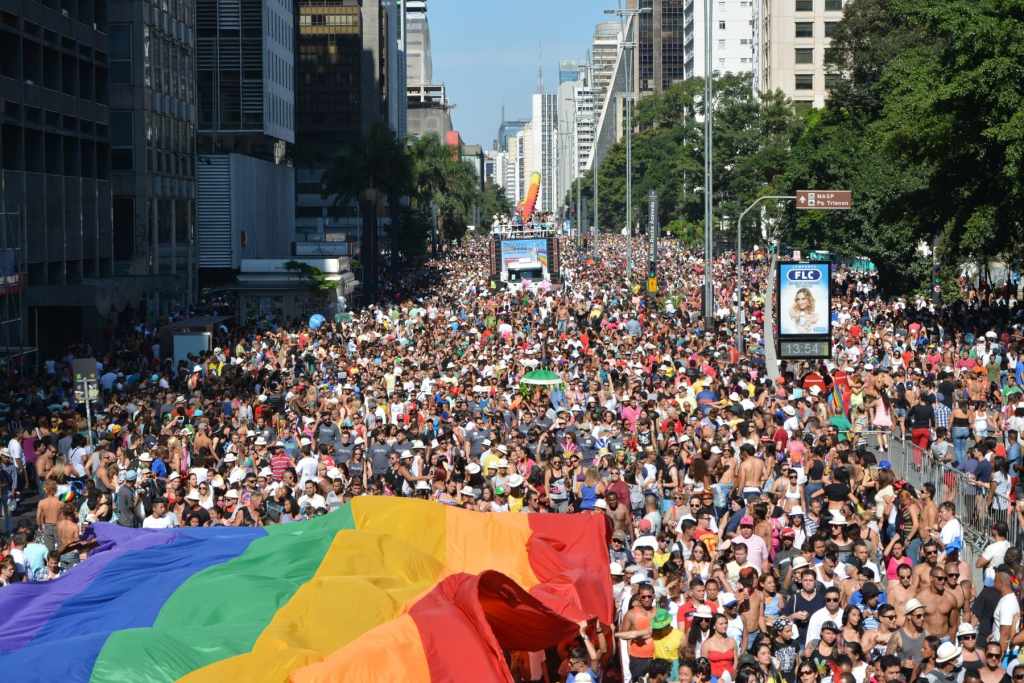 2014年第18回サンパウロ開催LGBTプライド・パレード