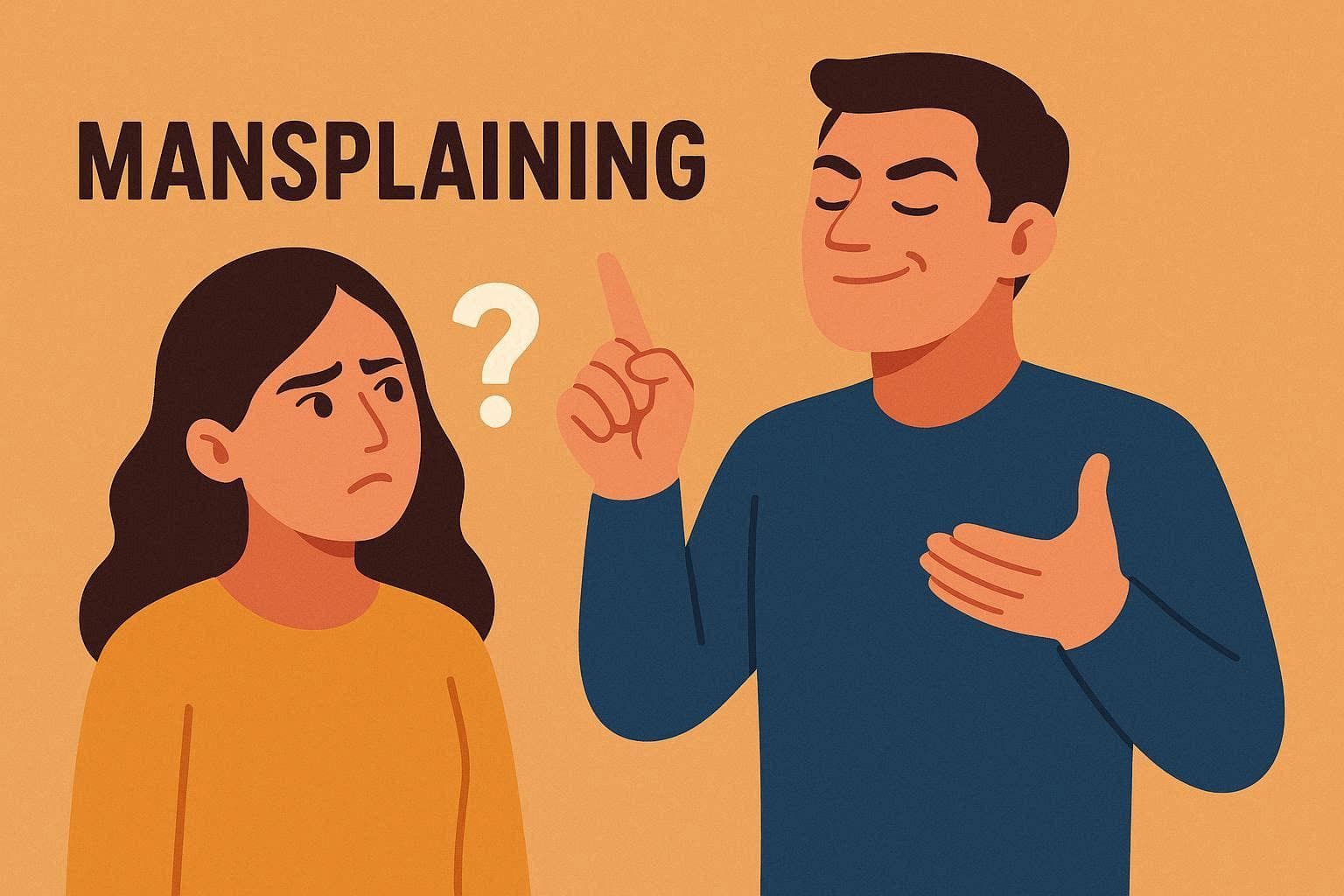 無自覚に「説教したがる男たち」｜マンスプレイニングの実態