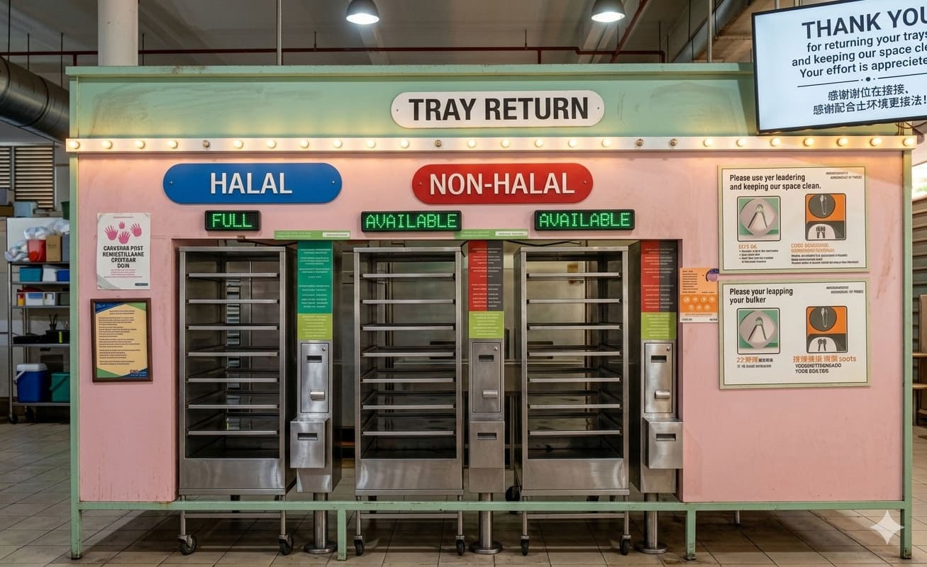 ハラールとDEI｜トレイの色分けに込めた確認不要の配慮